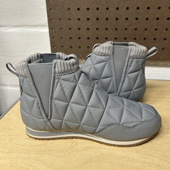 Teva Women’s Ember Mid Quilted Slippers Winter Hiking Boots Gray Size 6 - Picture 6 of 9